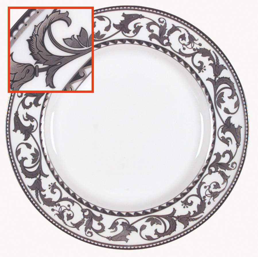 Argent Accent Salad Plate by Spode-1