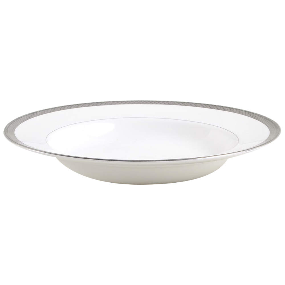 Argent Large Rim Soup Bowl by Spode-1