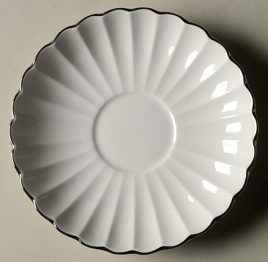 Chelsea Platinum Saucer by Spode-1
