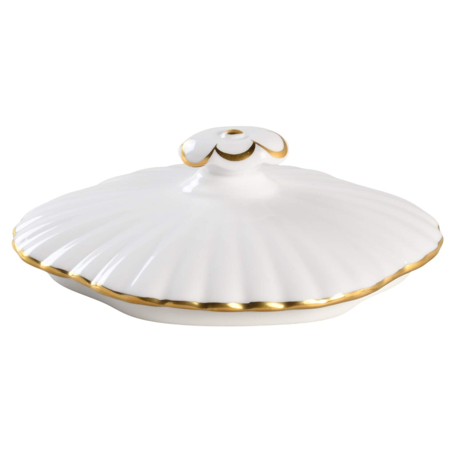 Chelsea Gold Lid for Sugar Bowl by Spode-1