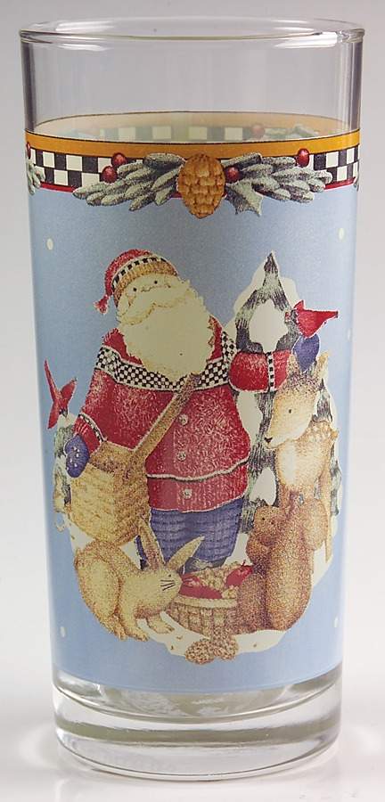 Woodland Santa 14 Oz Glassware Tumbler by Sakura-1