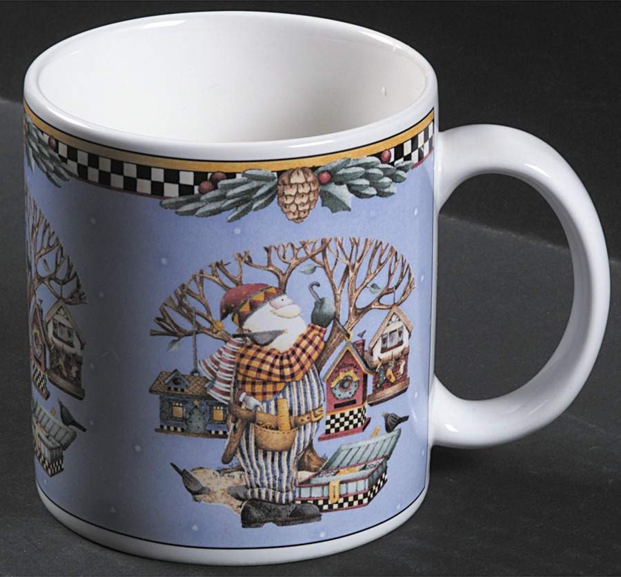 Woodland Santa Mug by Sakura-1