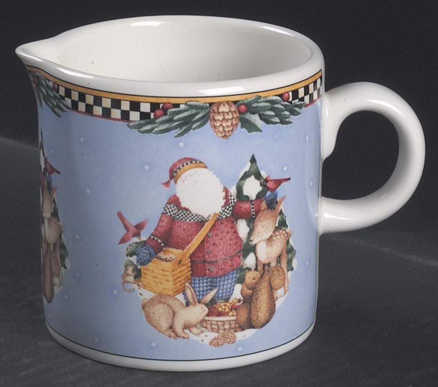 Woodland Santa Creamer by Sakura-1