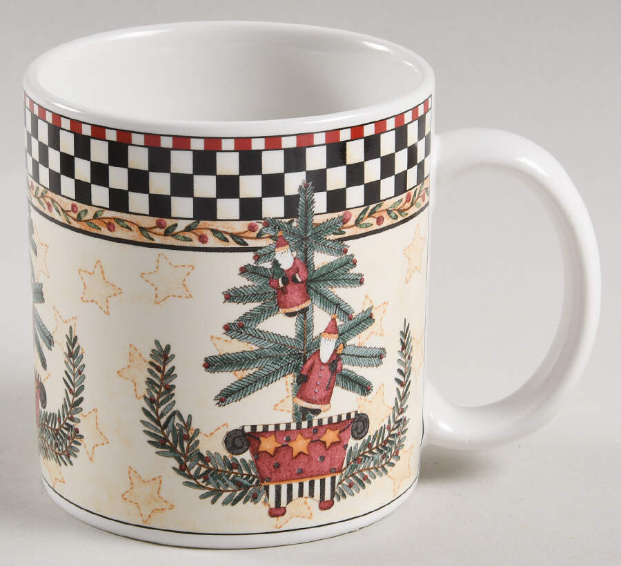 Christmas Topiary Mug by Sakura-1