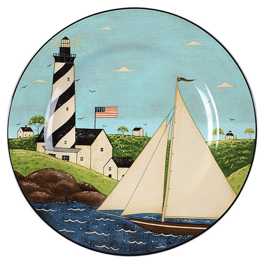 Coastal Breeze Salad Plate by Sakura-1