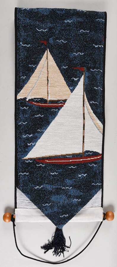 Coastal Breeze Cloth Tapestry Bell Pull by Sakura-1