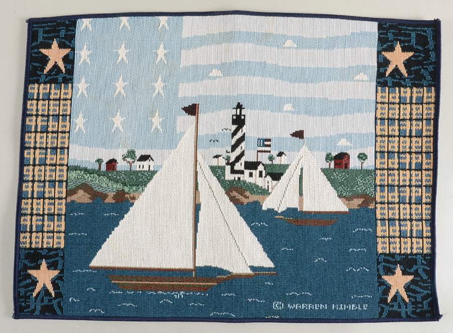 Coastal Breeze Tapestry Placemat by Sakura-1