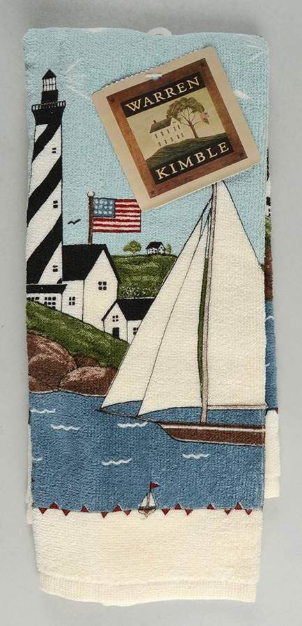 Coastal Breeze Cloth Dish Towel by Sakura-1