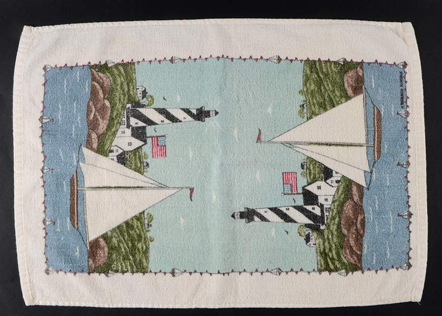 Coastal Breeze Cloth Kitchen Towel by Sakura-1