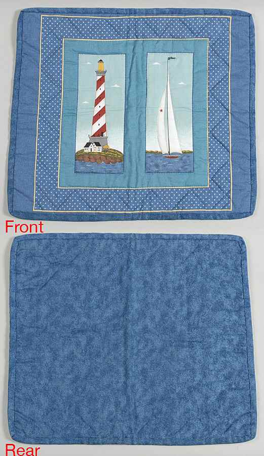 Coastal Breeze Cloth Placemat by Sakura-1