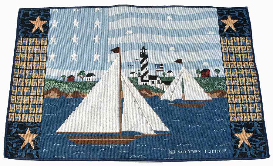 Coastal Breeze Tapestry Placemat by Sakura-1