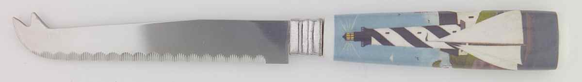 Coastal Breeze Cheese Knife with Stainless Blade by Sakura-1