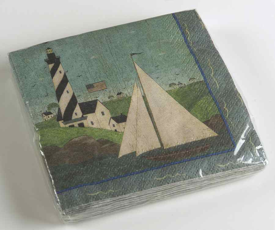 Coastal Breeze Package of Paper Beverage Napkins by Sakura-1