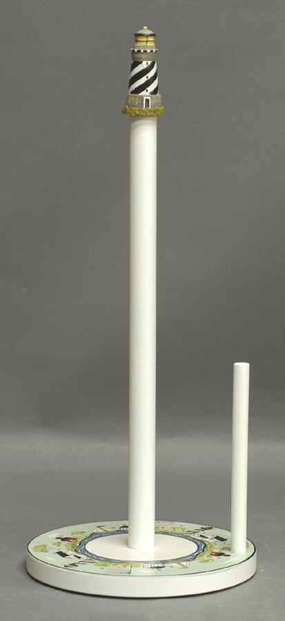 Coastal Breeze Wood Paper Towel Holder by Sakura-1
