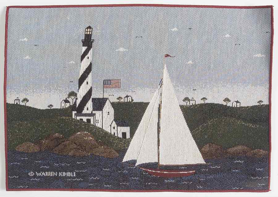 Coastal Breeze Cloth Placemat by Sakura-1