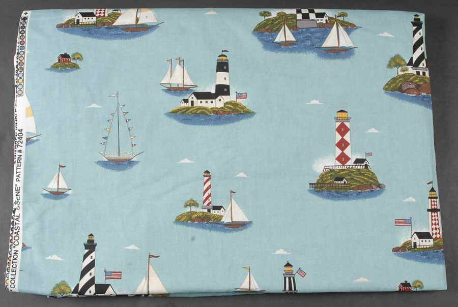 Coastal Breeze 5 Yards of Fabric by Sakura-1