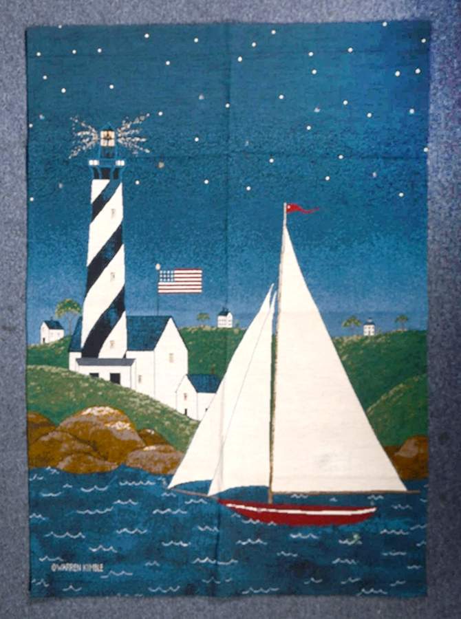 Coastal Breeze Wall Hanging Tapestry No Lights by Sakura-1