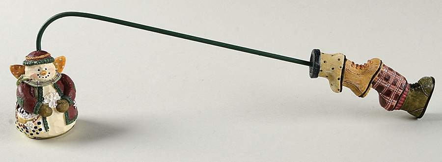 Snow Angel Village Candle Snuffer by Sakura-1