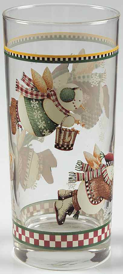 Snow Angel Village 14 Oz Glassware Tumbler by Sakura-1