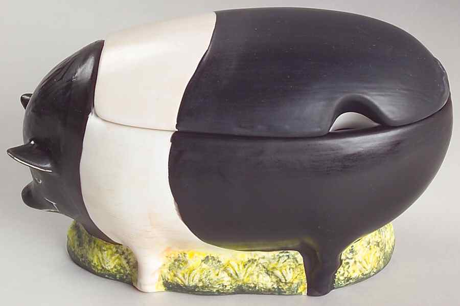 Animal Collection Figural Sugar Bowl & Lid by Sakura-1
