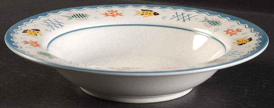 Seafest Rim Soup Bowl by Studio Nova-1