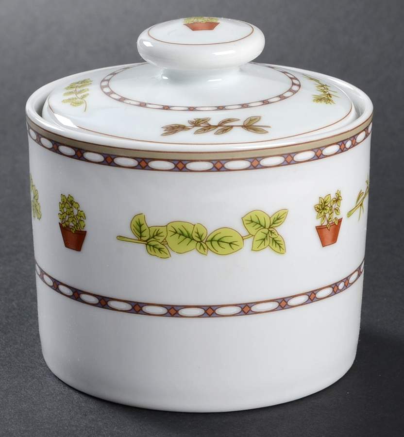 Country Terrace Sugar Bowl & Lid by Studio Nova-1