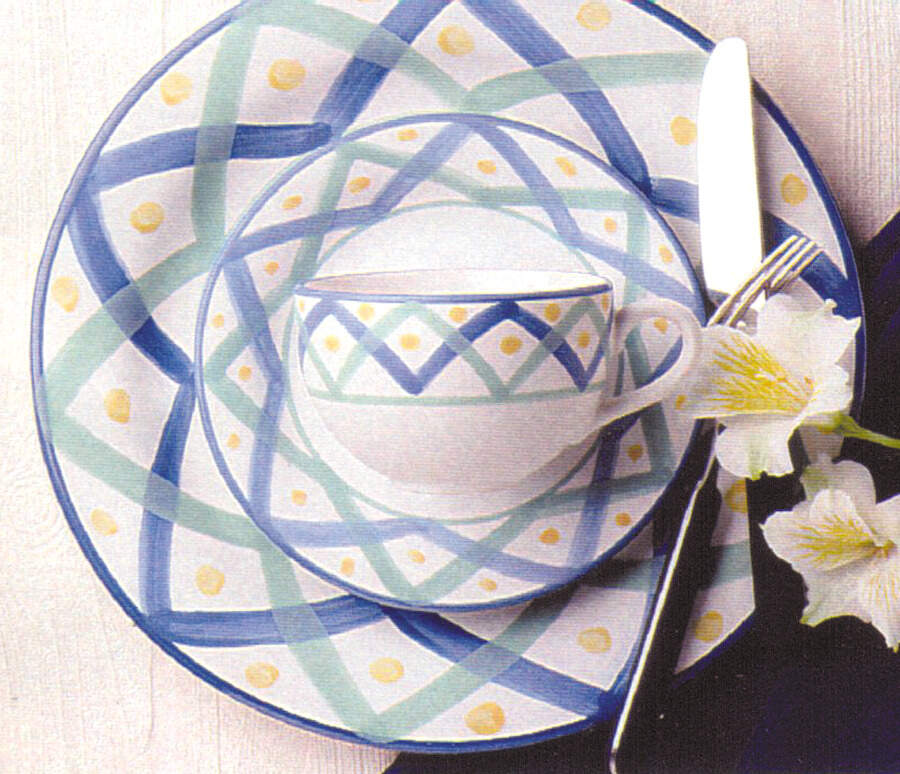 Gala Flat Cup & Saucer Set by Studio Nova-1