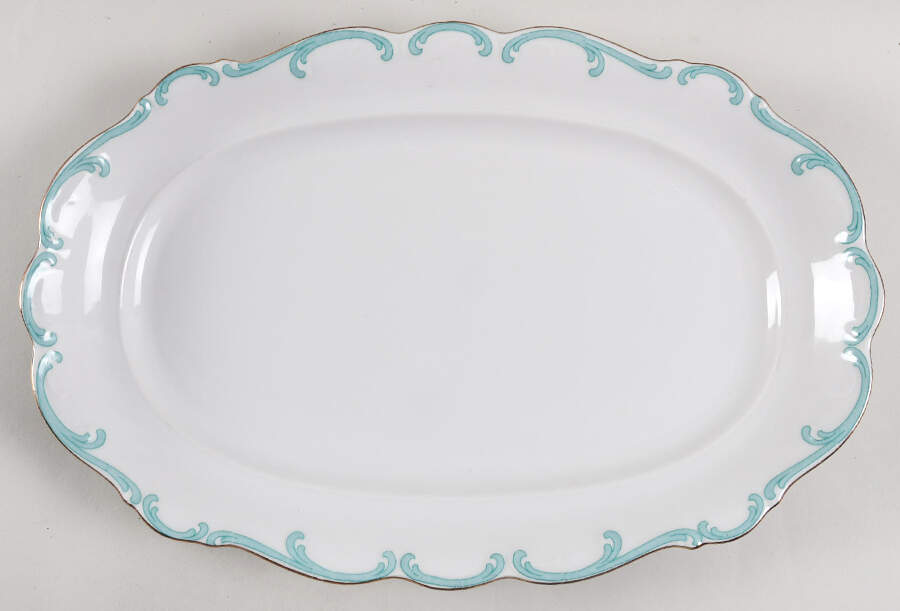 SCH214 14" Oval Serving Platter by Schumann - Bavaria-1