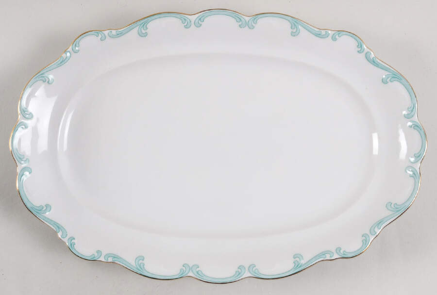 SCH214 12" Oval Serving Platter by Schumann - Bavaria-1