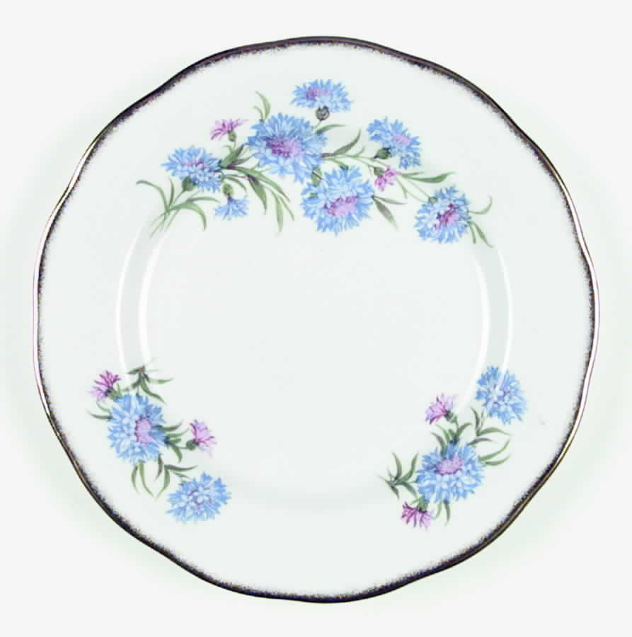 Cornflower Salad Plate by Salisbury-1