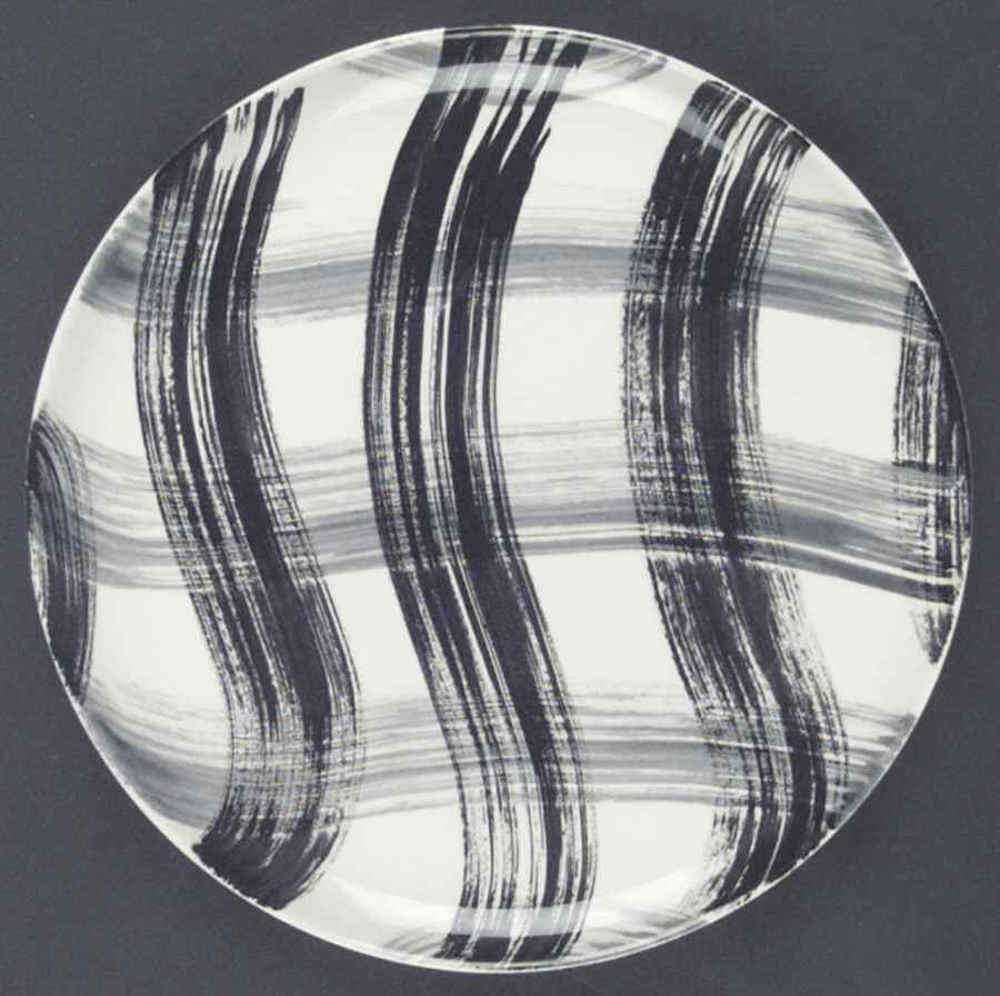 Scots Clan Black & Gray Dinner Plate by Stetson-1