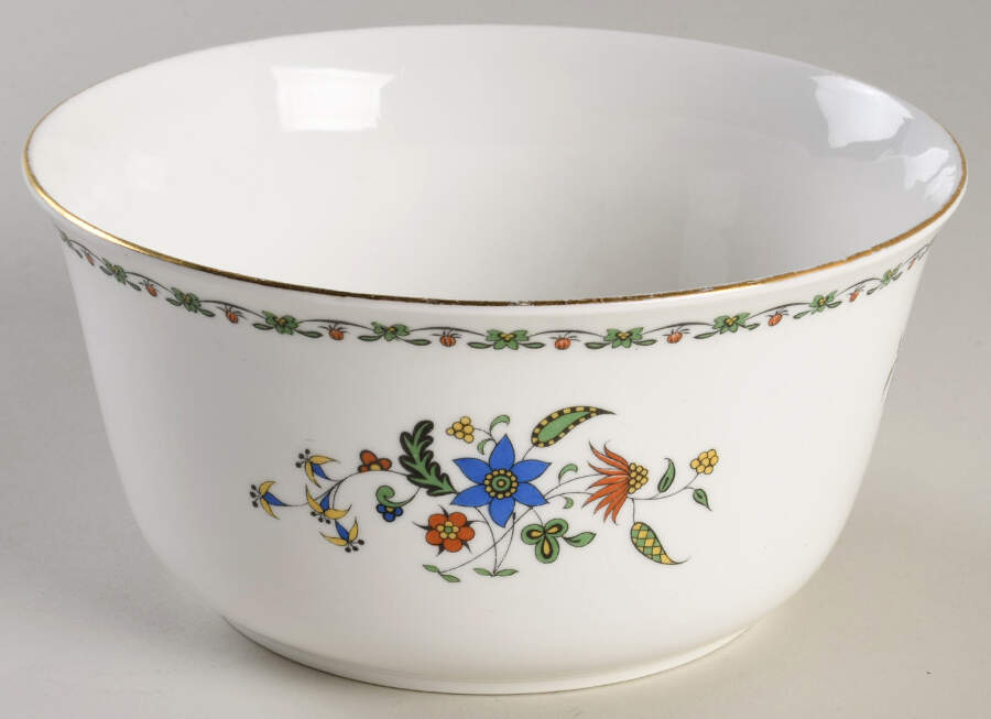 Chelsea Cranberry Bowl by Shelley-1