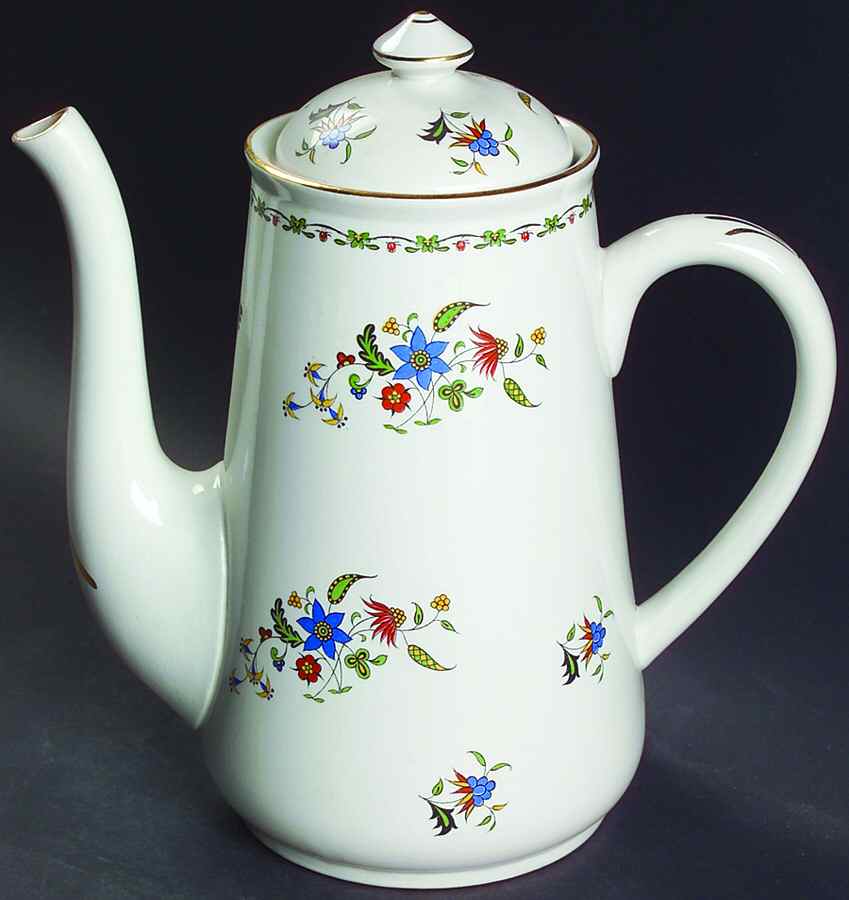 Chelsea Coffee Pot & Lid by Shelley-1