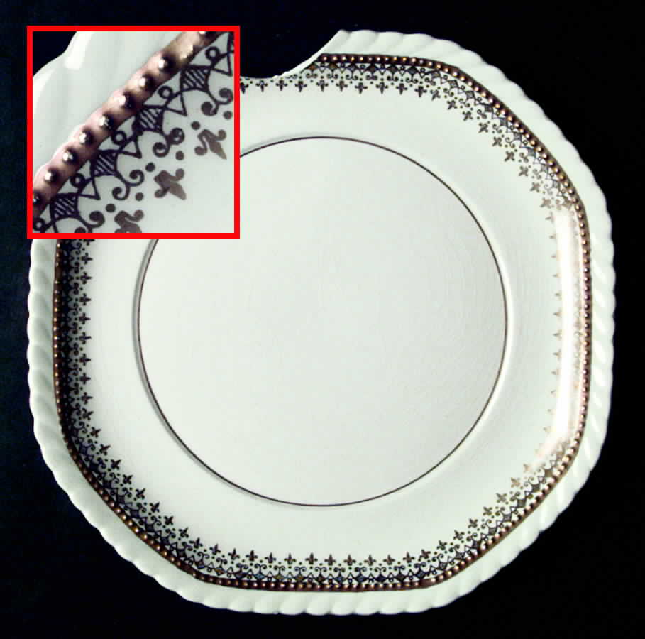 STB161 Square Salad Plate by Steubenville-1