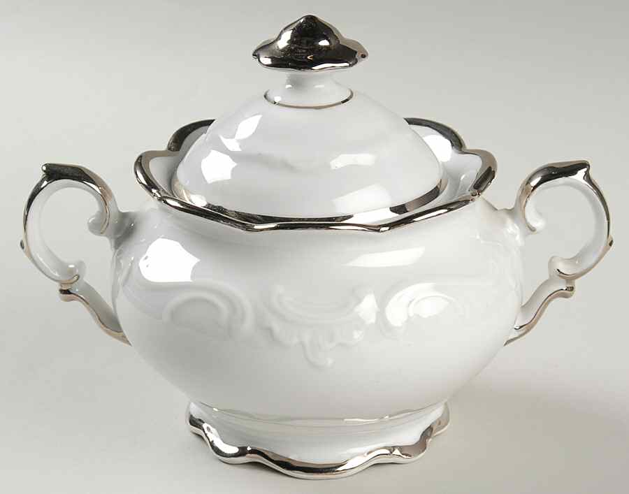 SCH215 Sugar Bowl & Lid by Schumann - Bavaria-1