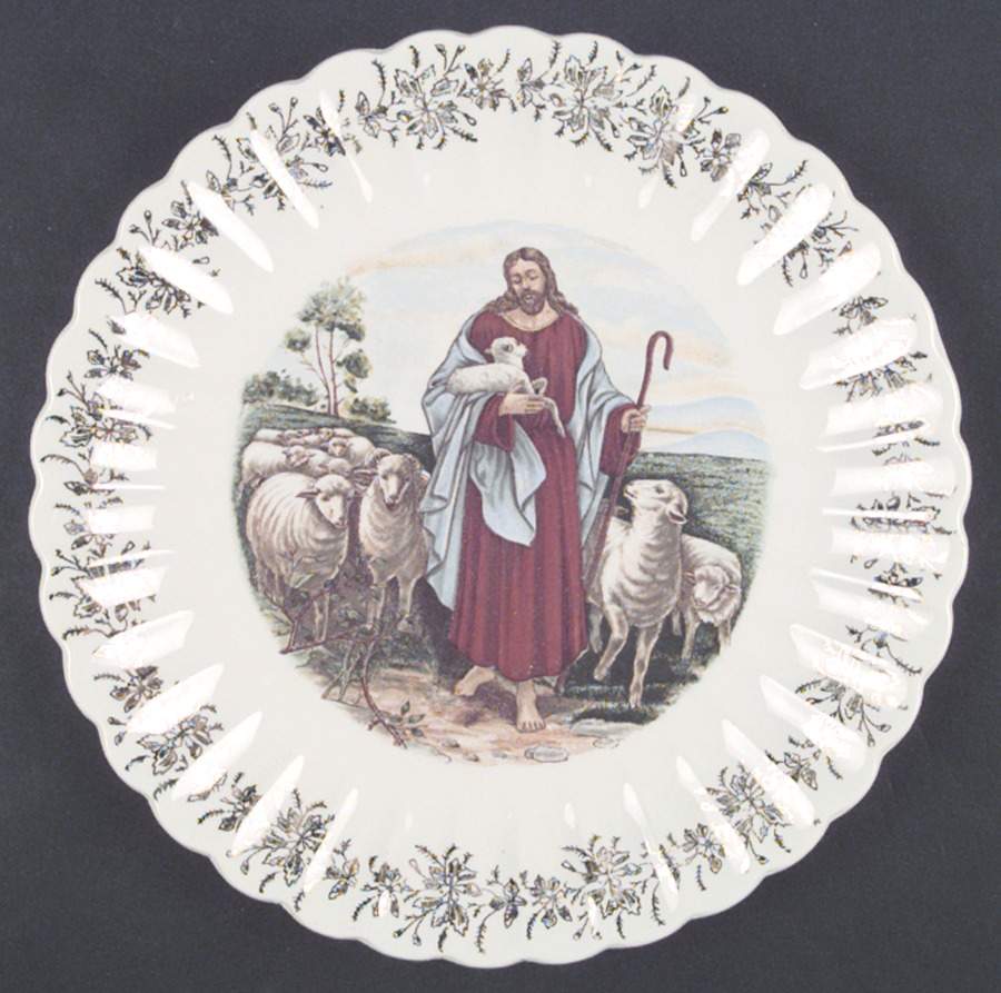 Good Shepherd Luncheon Plate by Sanders-1