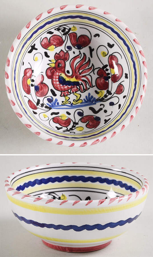 S0B5 Fruit/Dessert (Sauce) Bowl by Sambuco Ceramiche-1