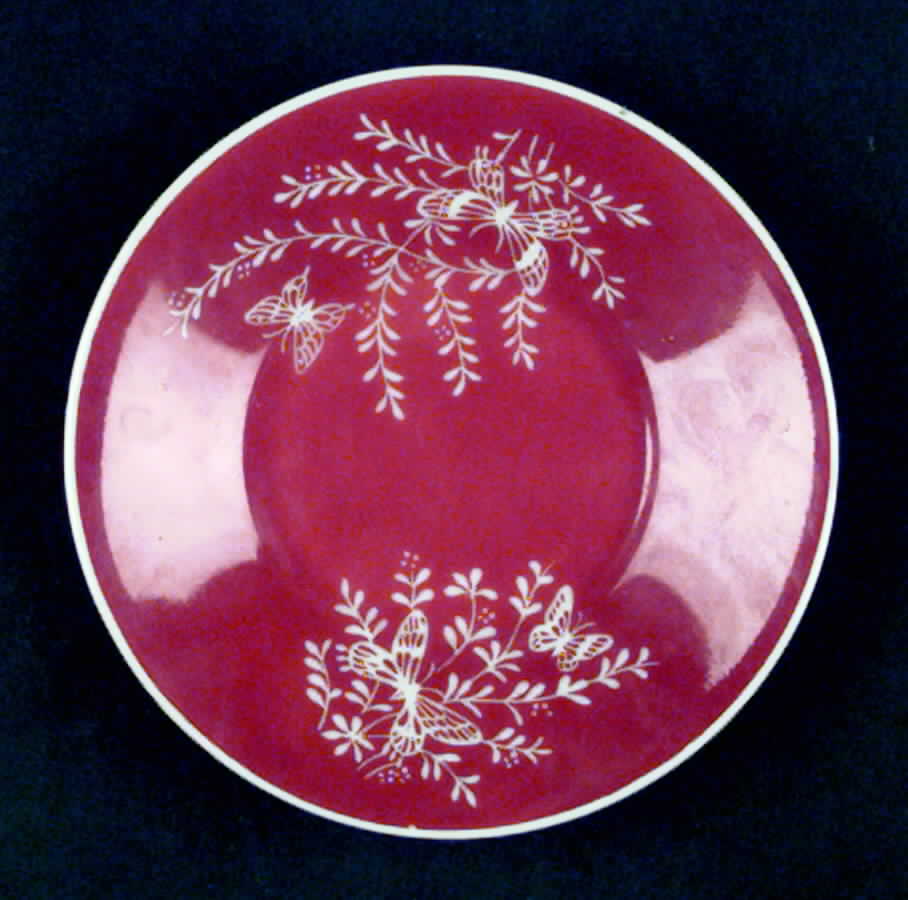 Les Papillons Saucer for Demitasse Cup by Shafford-1