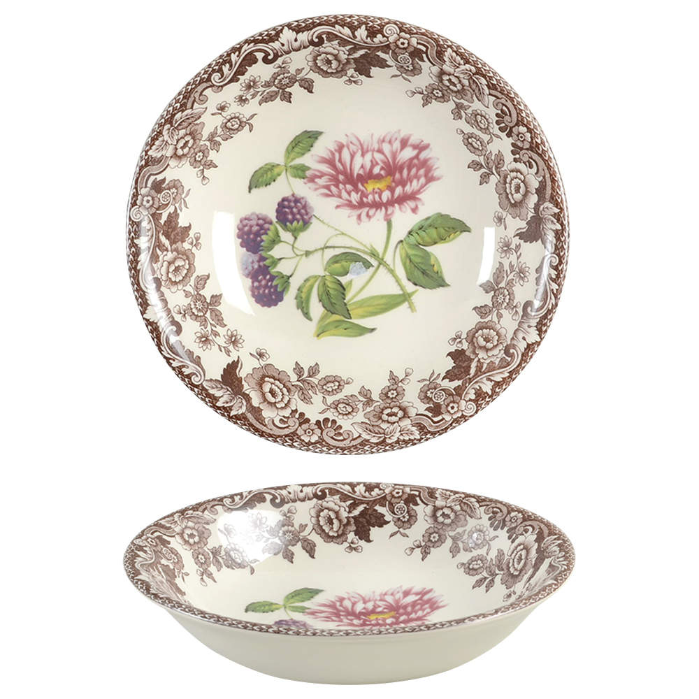 Woodland Garden Coupe Cereal Bowl by Spode-1