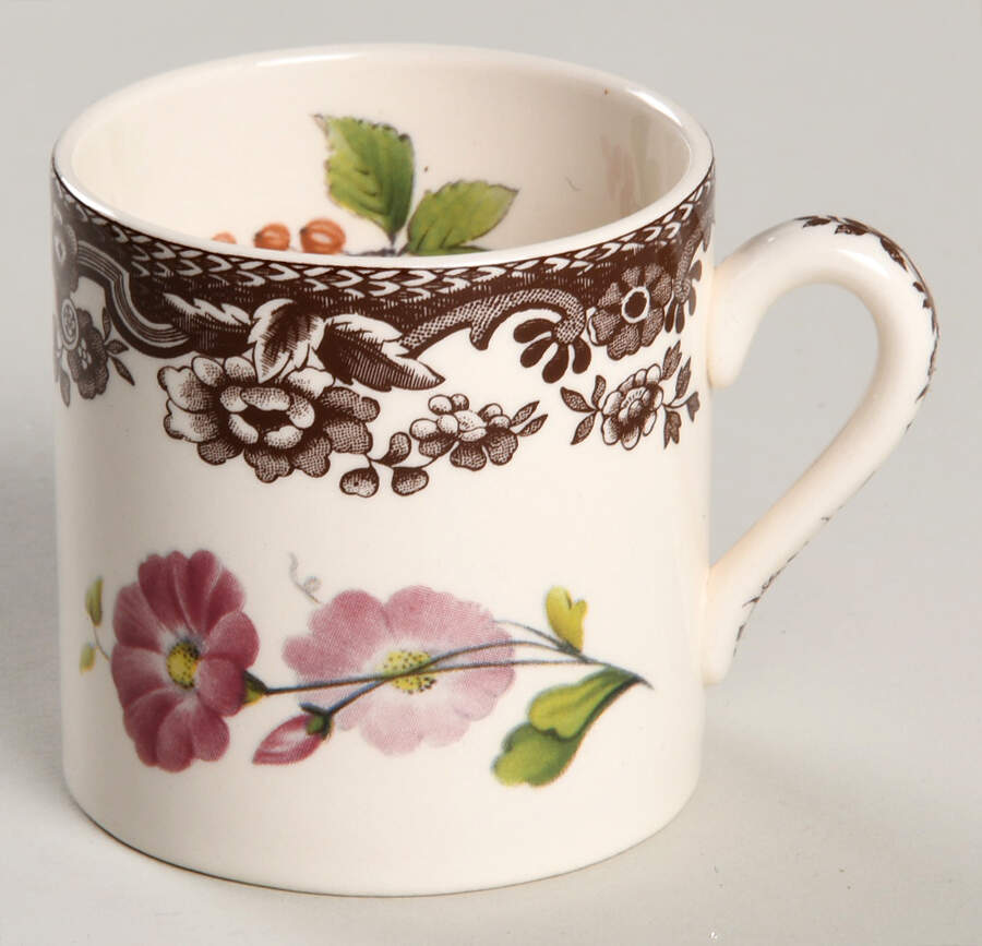 Woodland Garden Flat Demitasse Cup by Spode-1