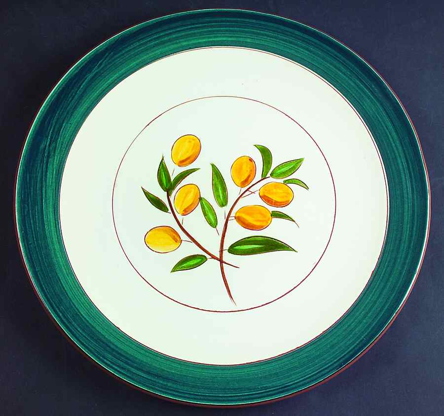 Kumquat 12" Chop Plate (Round Platter) by Stangl-1