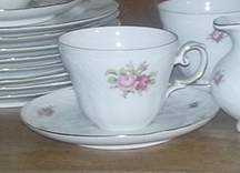 SLT153 Flat Cup & Saucer Set by Seltmann-1