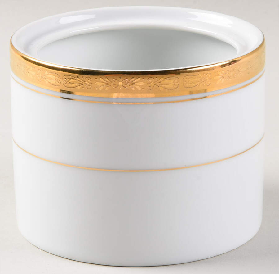 Gold Sugar Bowl No Lid by Seizan-1