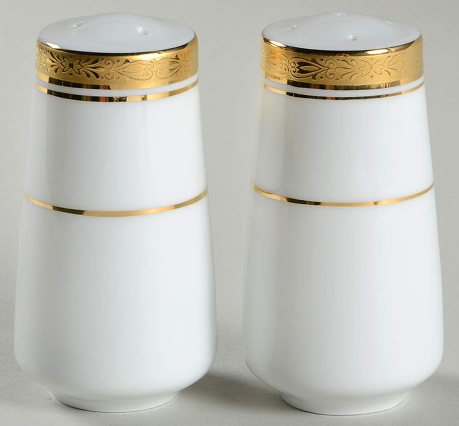 Gold Salt & Pepper Set by Seizan-1