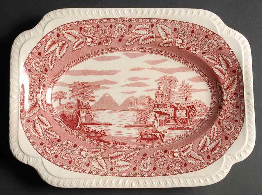 SLM166 11" Oval Serving Platter by Salem-1
