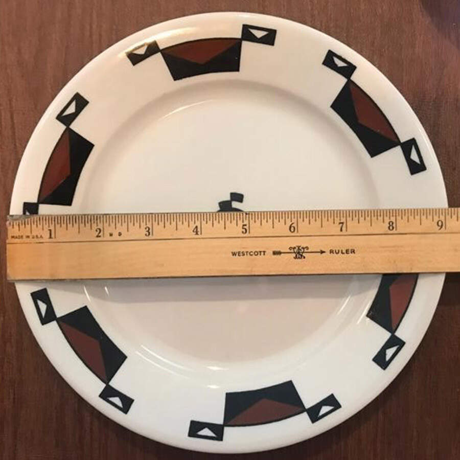 Ahwahnee Hotel Luncheon Plate by Sterling China (USA)-1