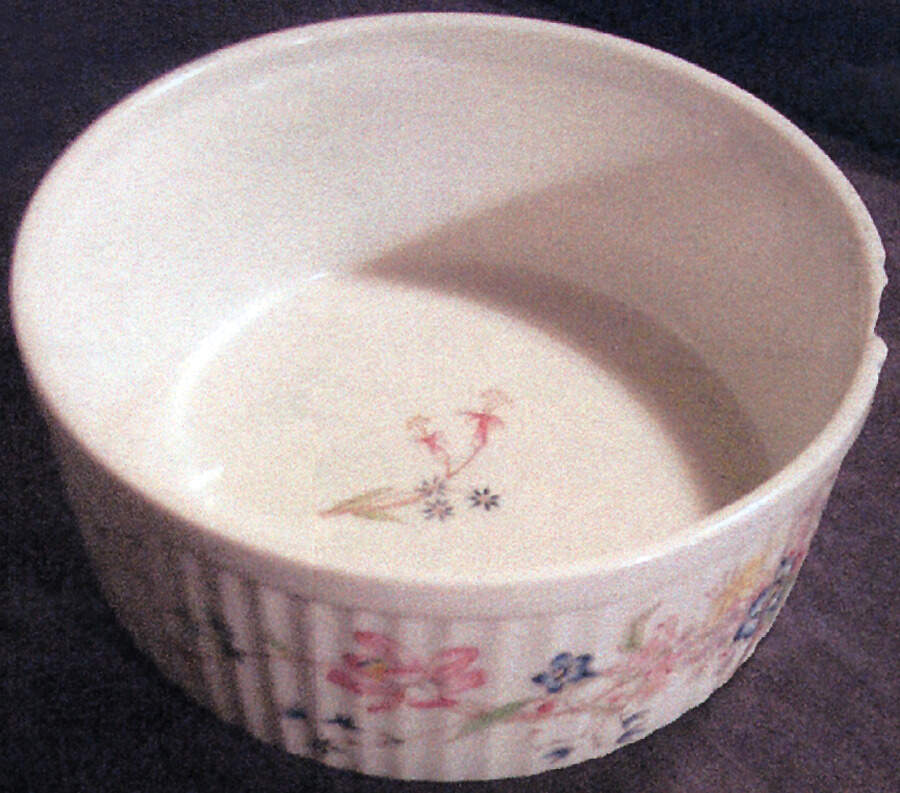 Meadow Flowers 7" Souffle by Shafford-1