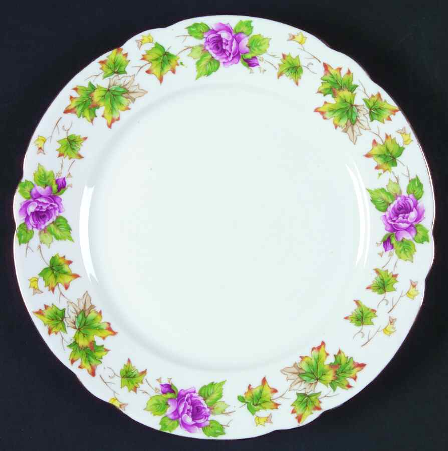 Royalty Salad Plate by Shelley-1