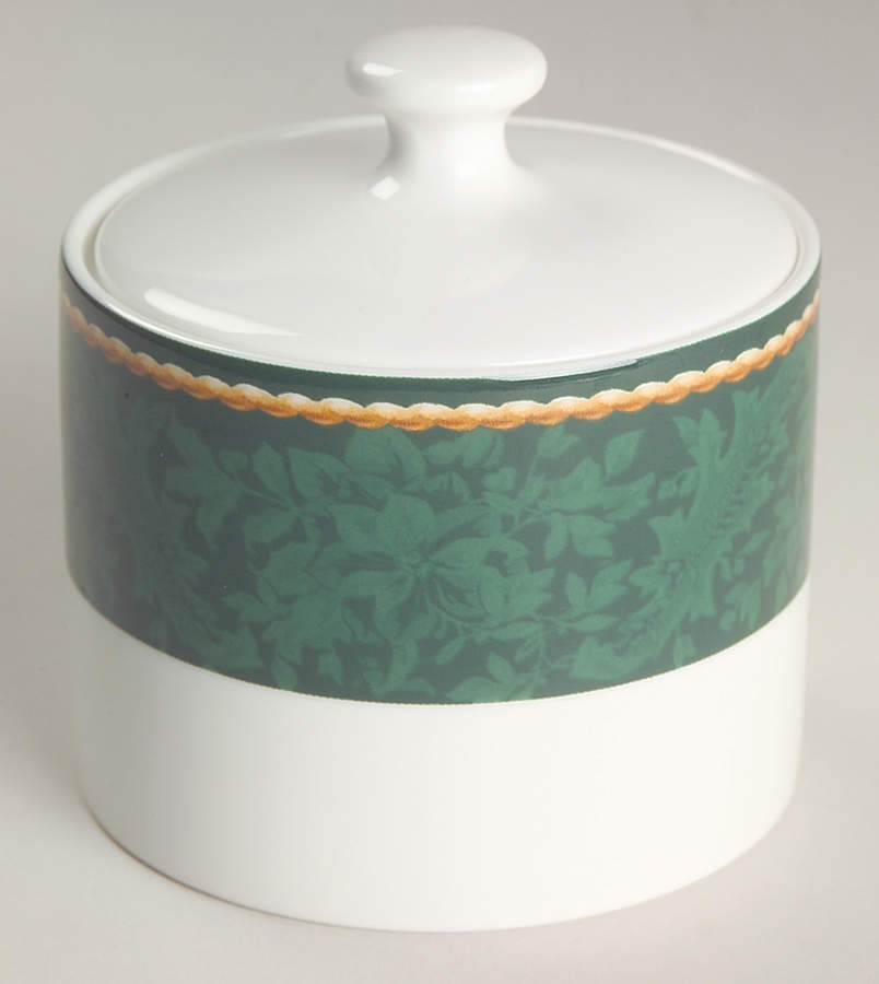 Holiday Abundance Sugar Bowl & Lid by Sakura-1