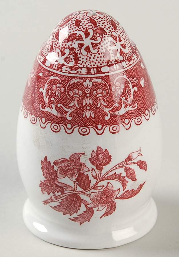 Camilla Red (Earthenware, Newer) Salt Shaker by Spode-1